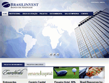 Tablet Screenshot of brasilinvest.com